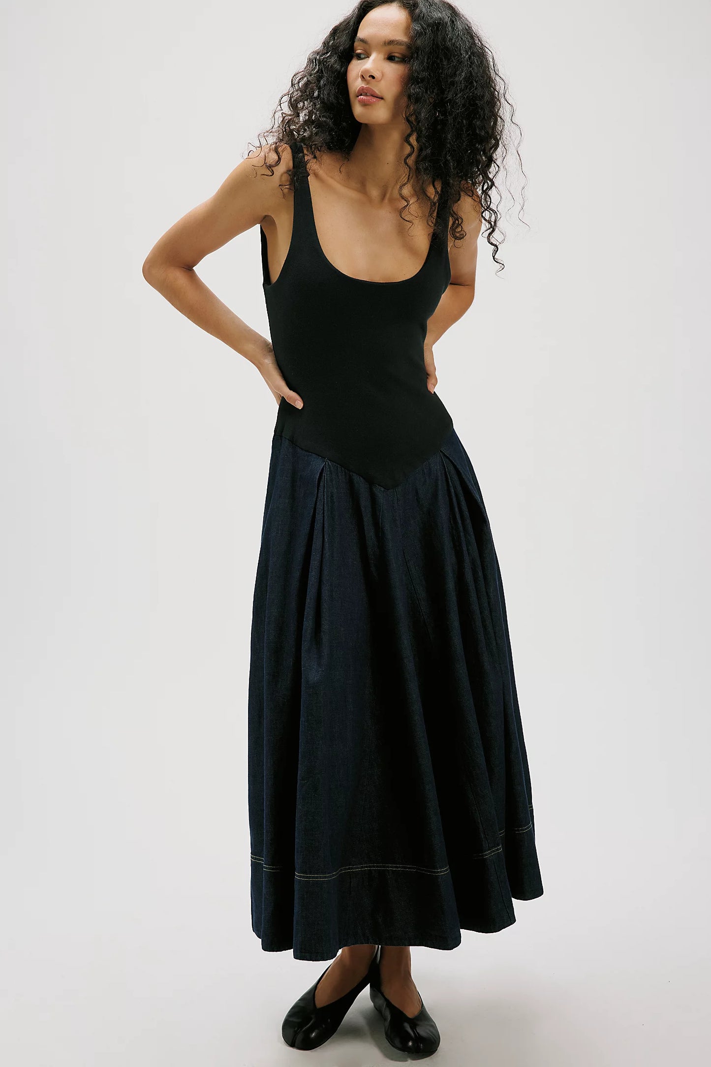 Free People Elio Midi in Dark Combo