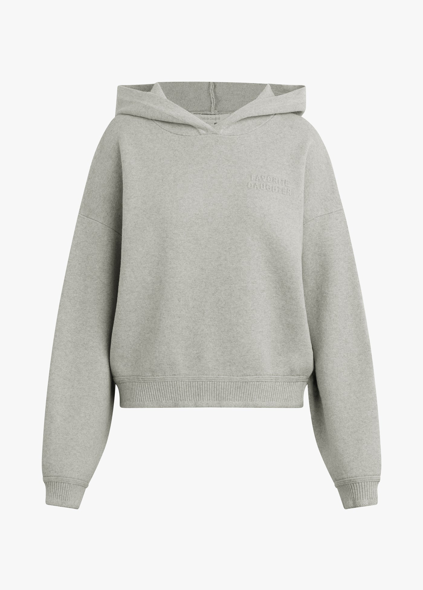 Favorite Daughter The Fatigue Sisters Hoodie in Heather Grey