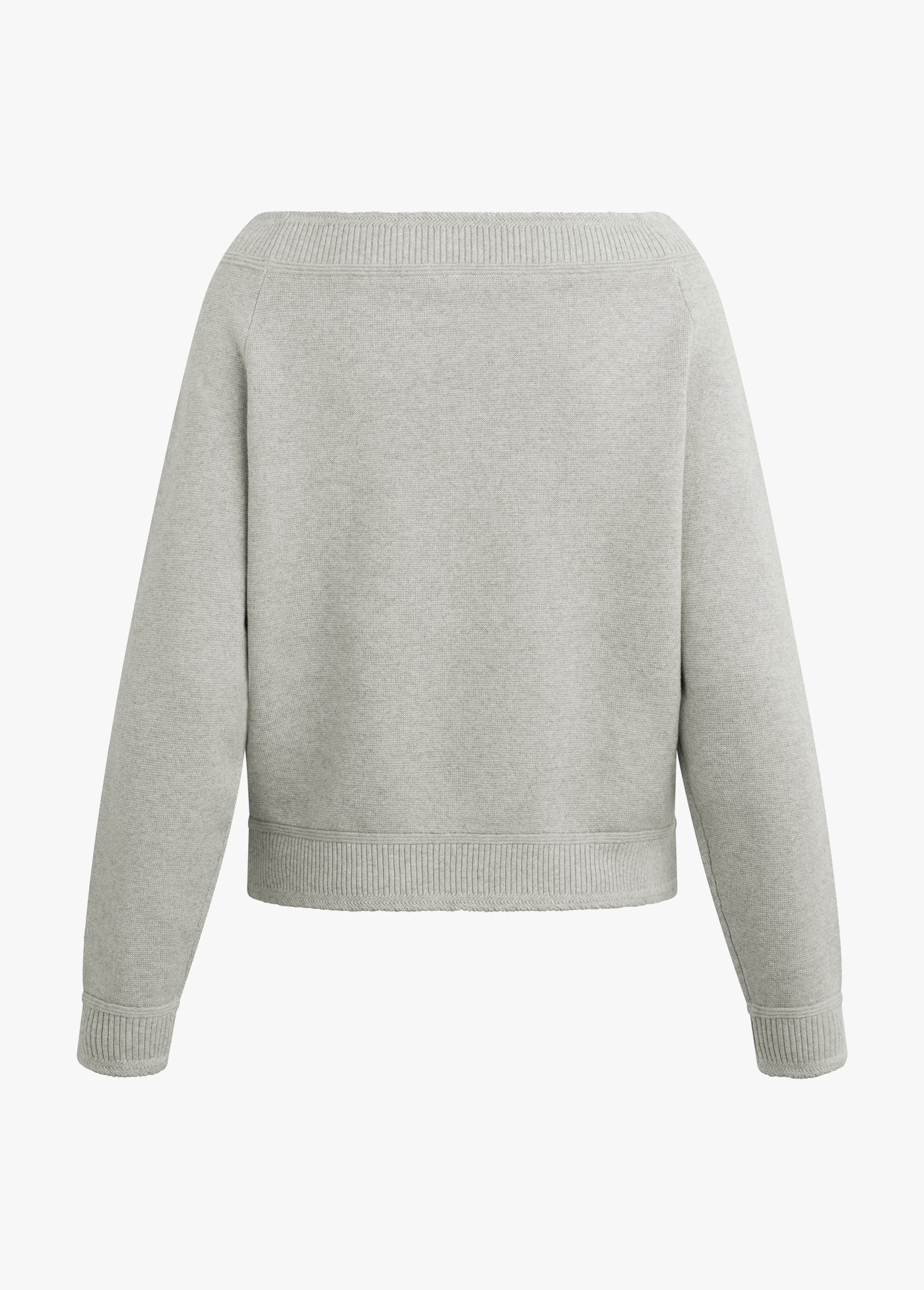 Favorite Daughter Fatigue Sisters Off Shoulder Top in Heather Grey