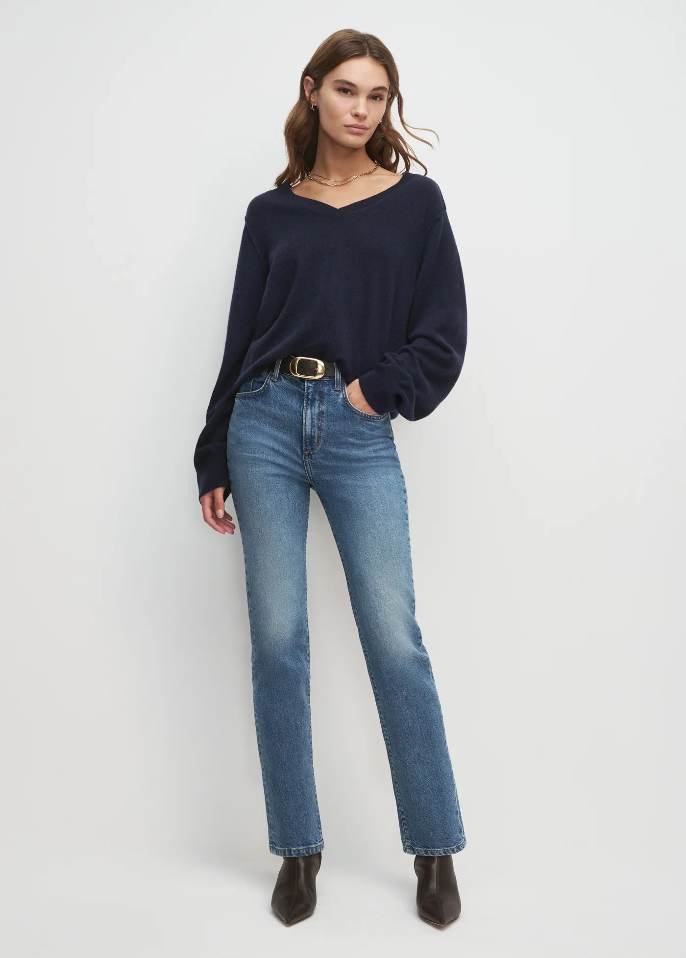 Favorite daughter Ryann Sweater in Navy