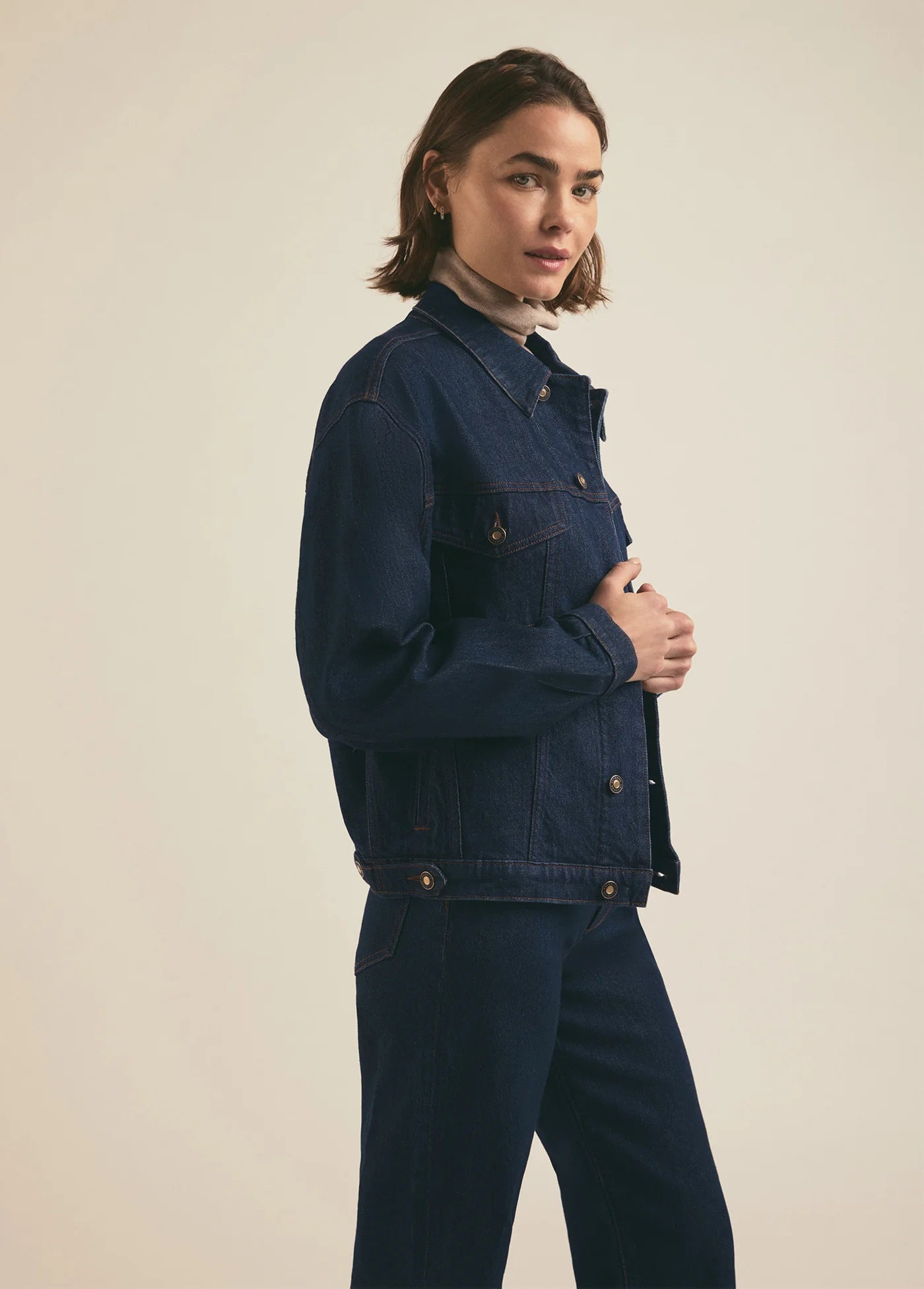 Favorite Daughter Otto Boyfriend Jacket in Pepper