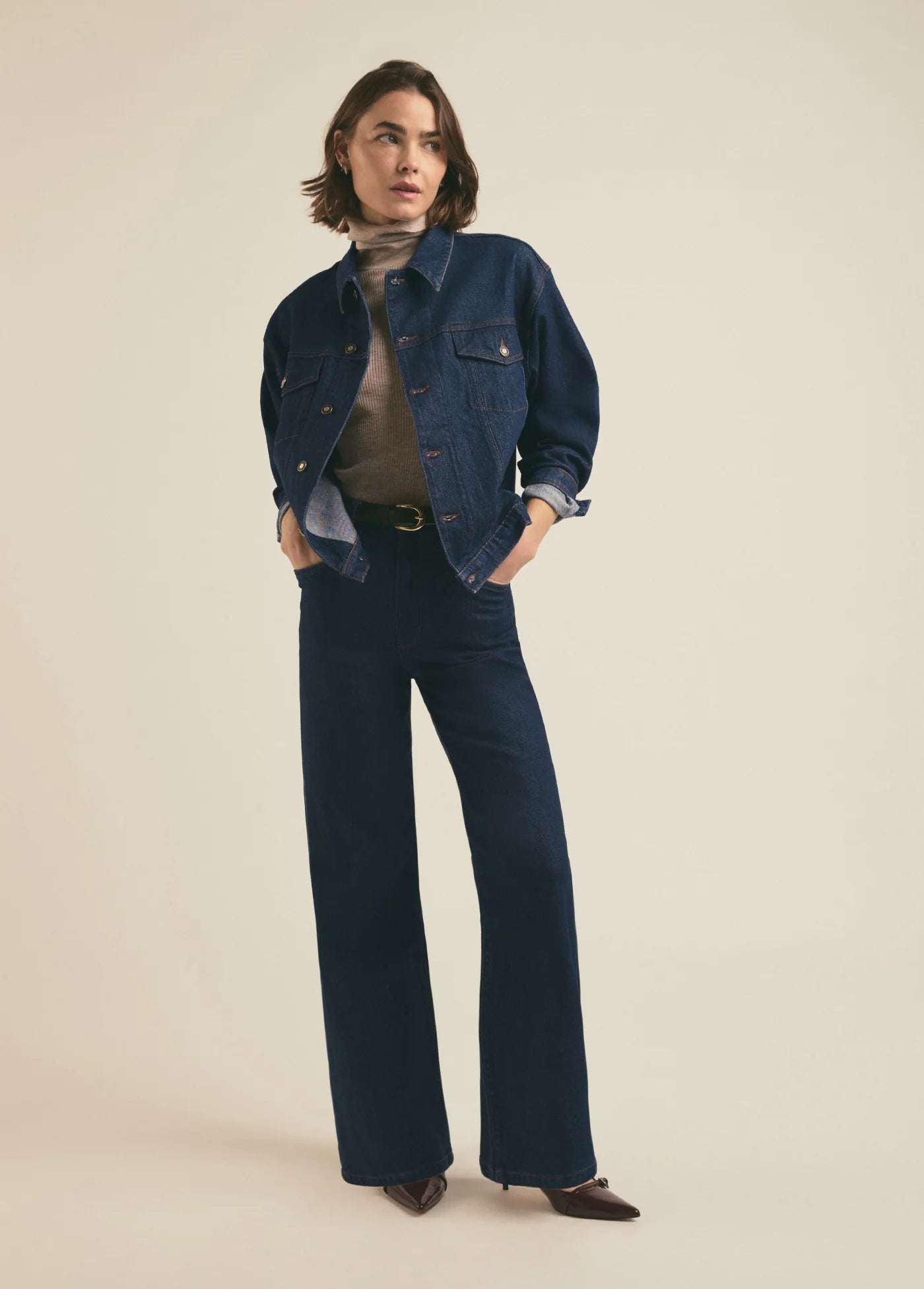 Favorite Daughter Otto Boyfriend Jacket in Pepper