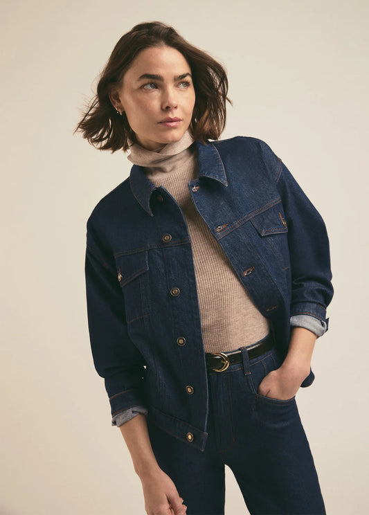 Favorite Daughter Otto Boyfriend Jacket in Pepper