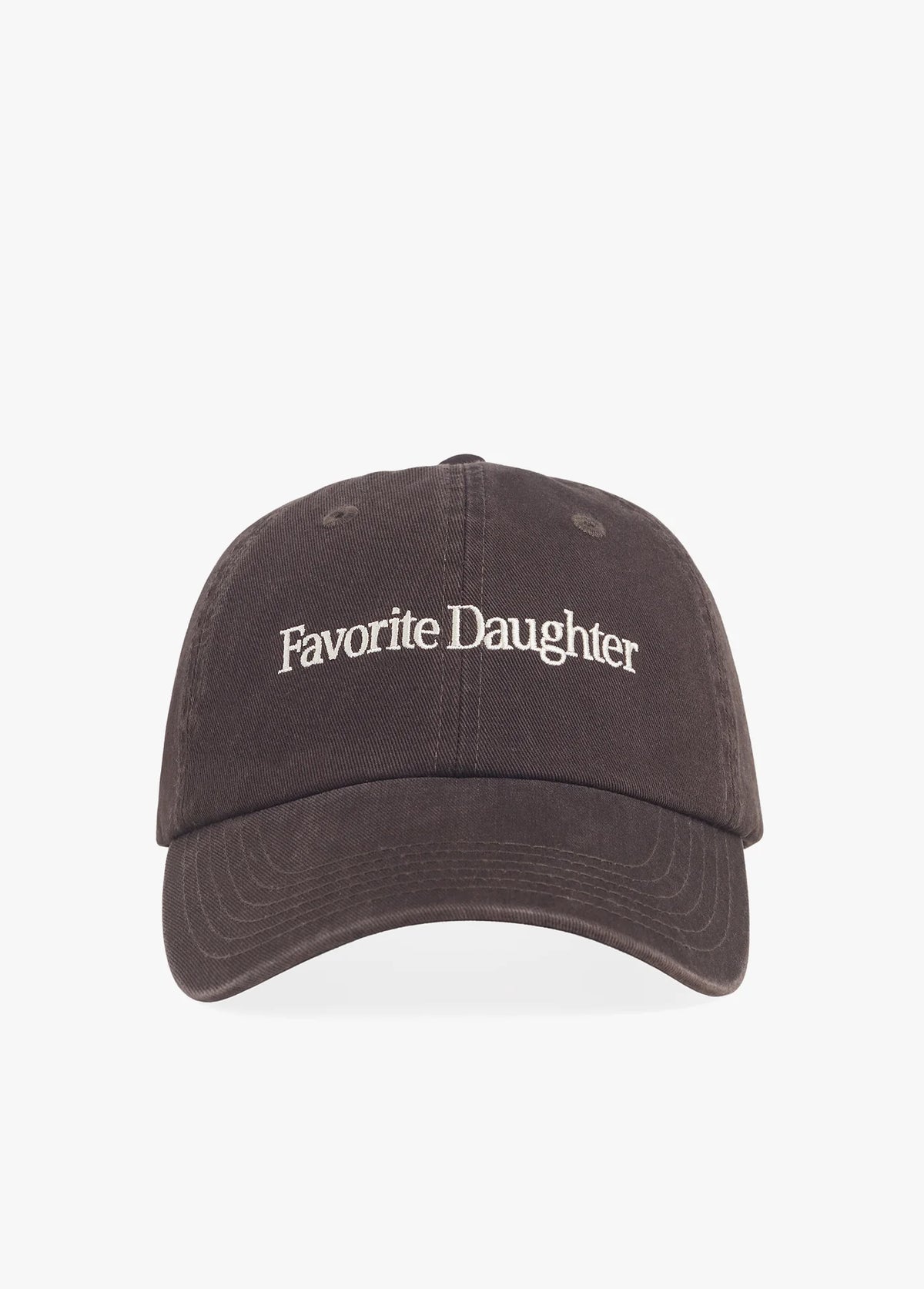Favorite daughter Logo Baseball Hat in Coffee