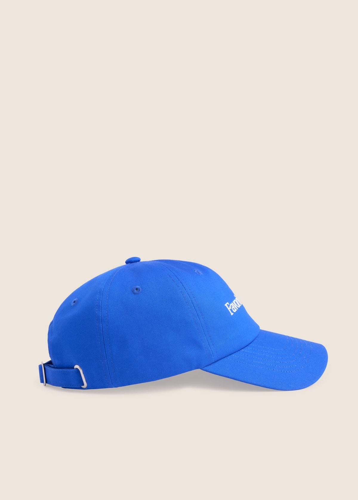 Favorite Daughter Logo Baseball Hat Royal Ivory