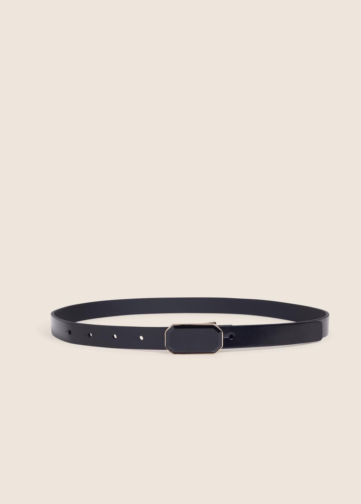 Favorite Daughter Cocktail Belt in Black Antique Brass