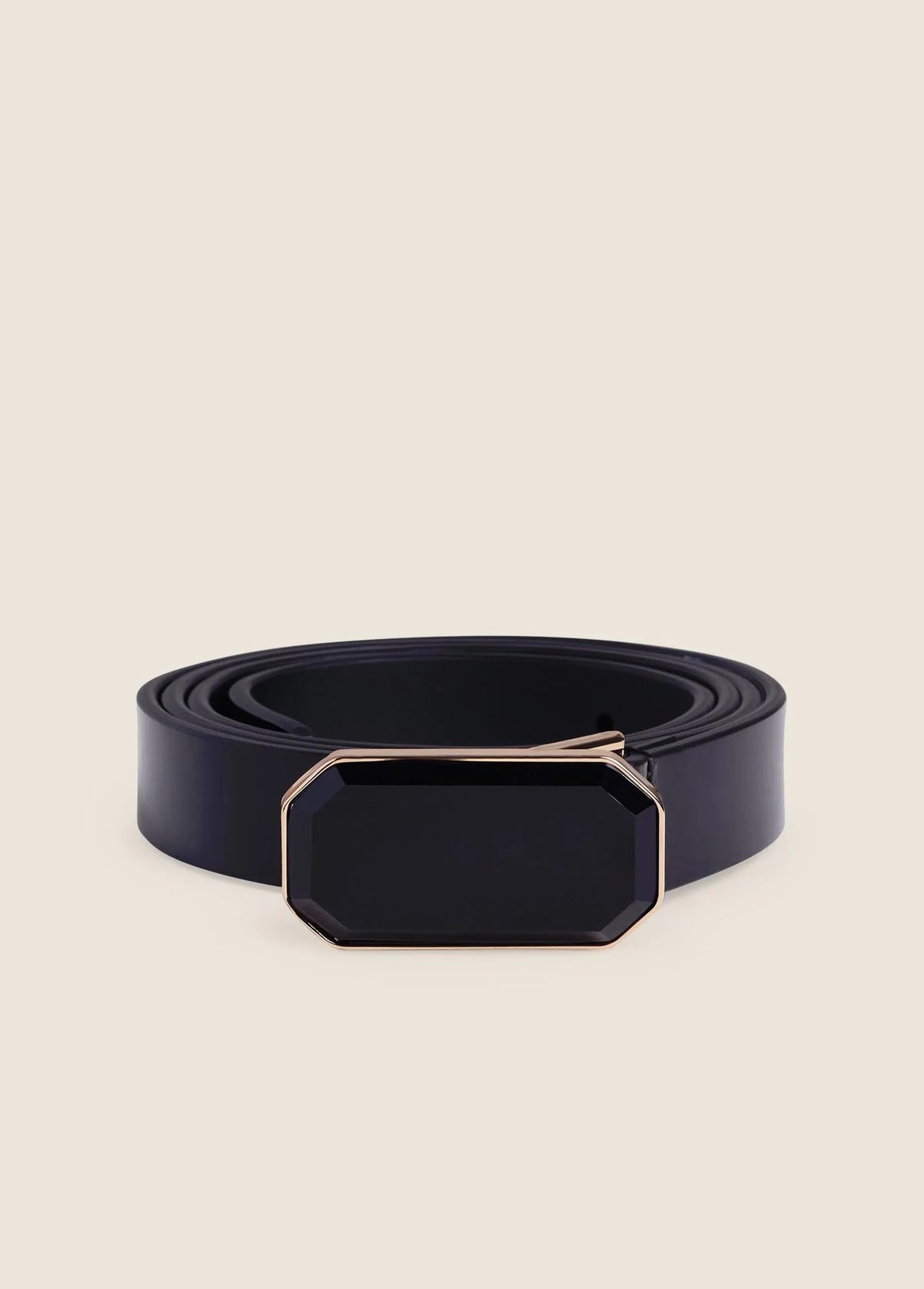 Favorite Daughter Cocktail Belt in Black Antique Brass