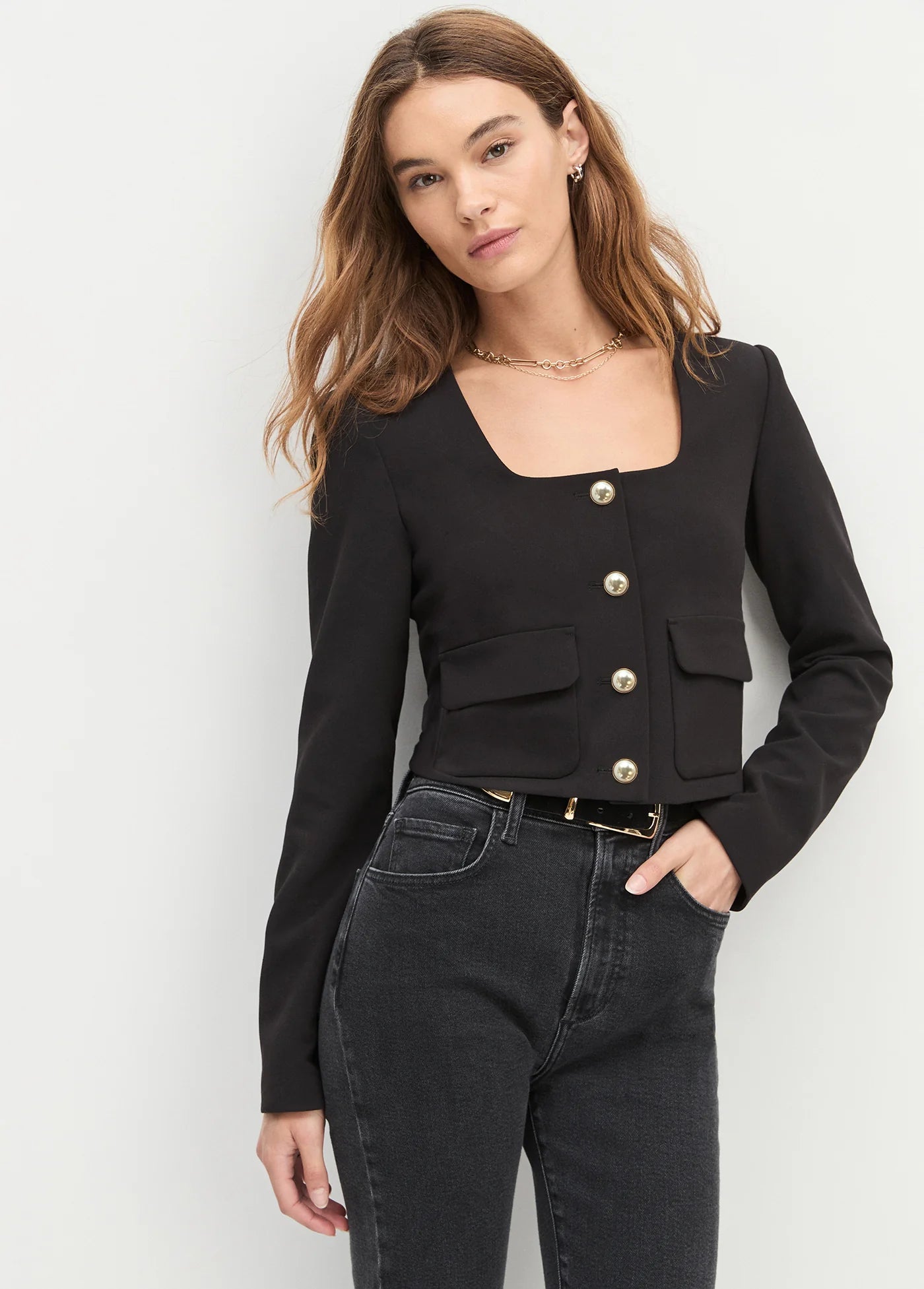 Favorite Daughter The Laura Crop Jacket