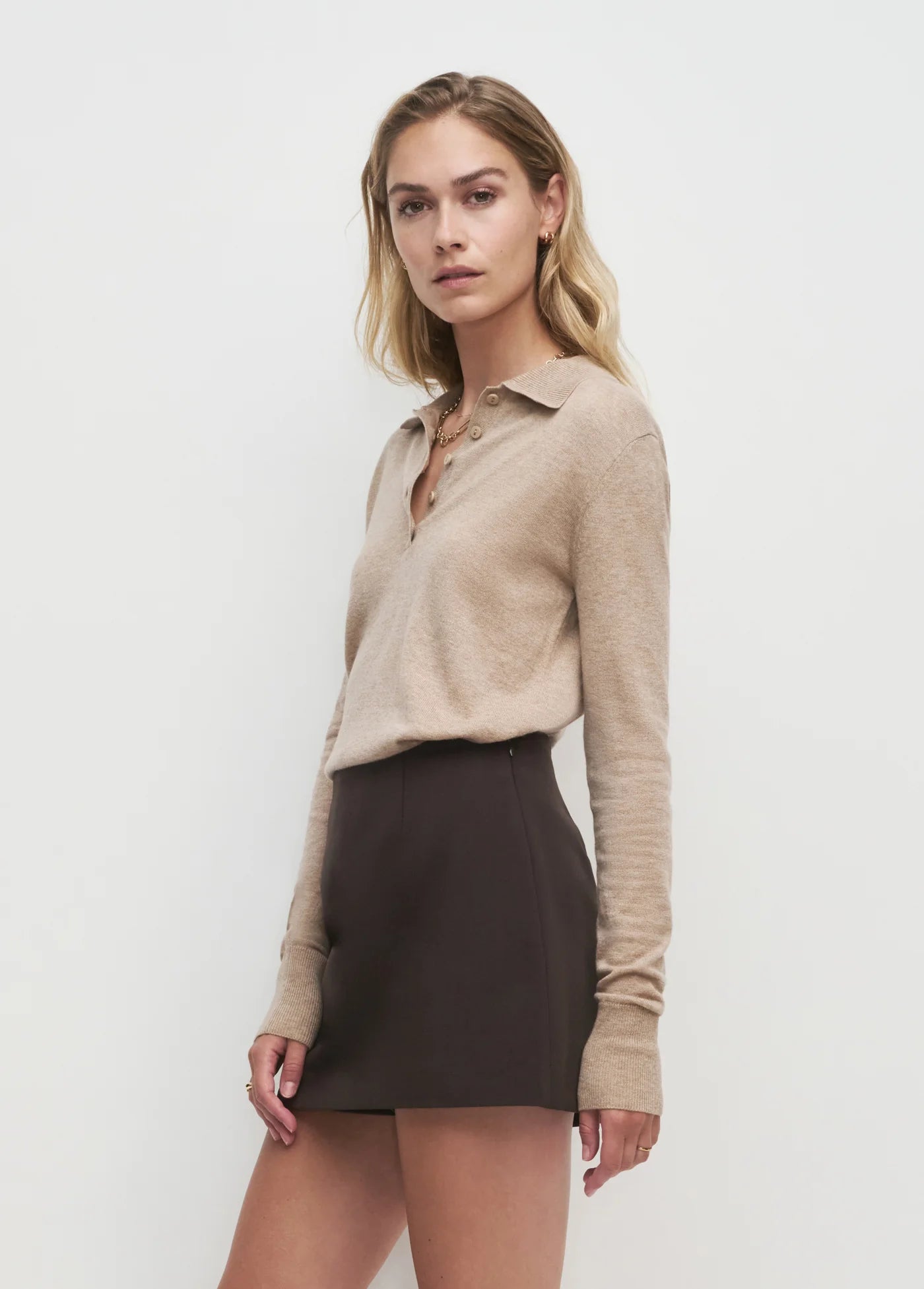 Favorite Daughter The Favorite Skort in Espresso