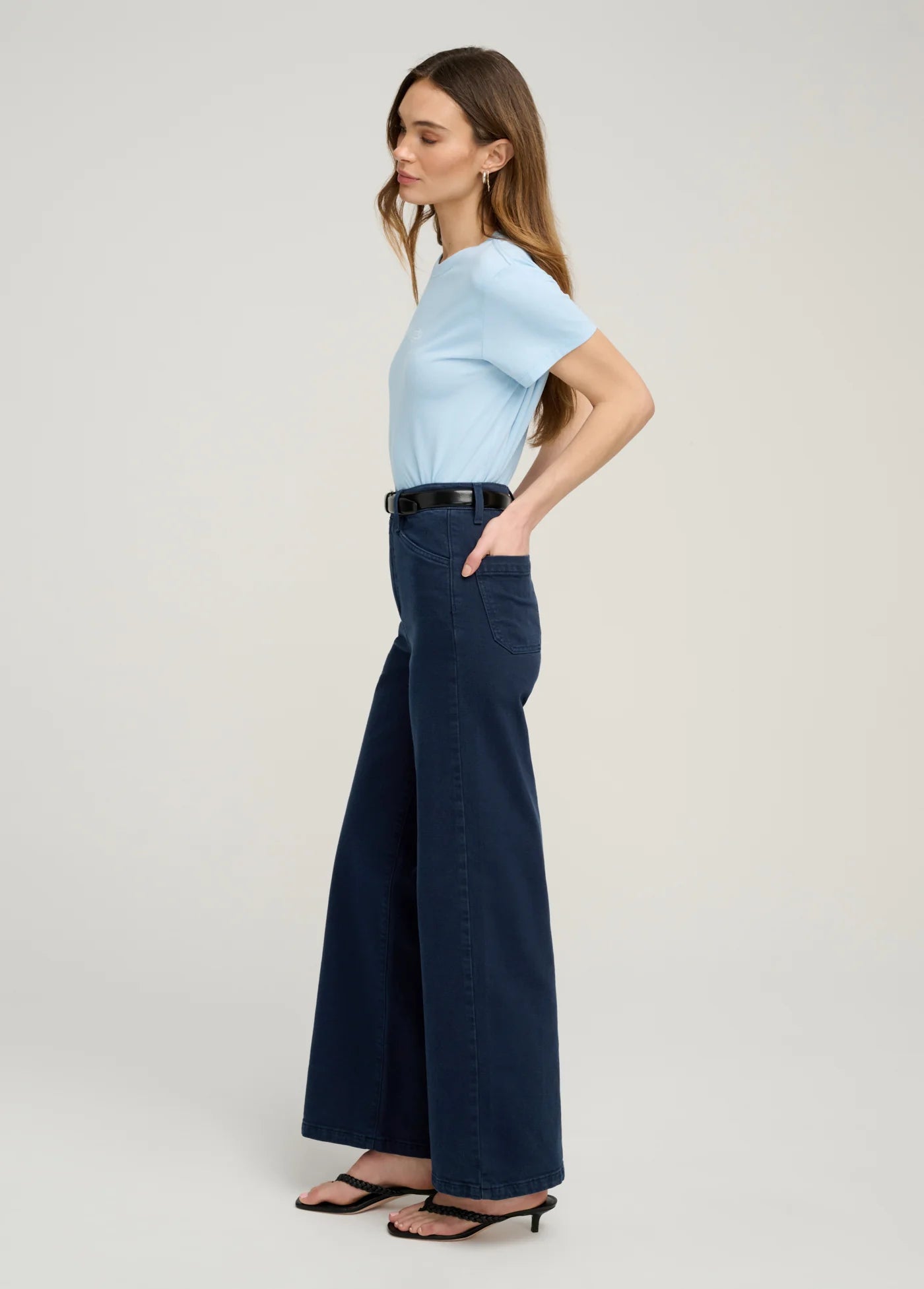 Favorite Daughter Mischa HR Ankle in Navy