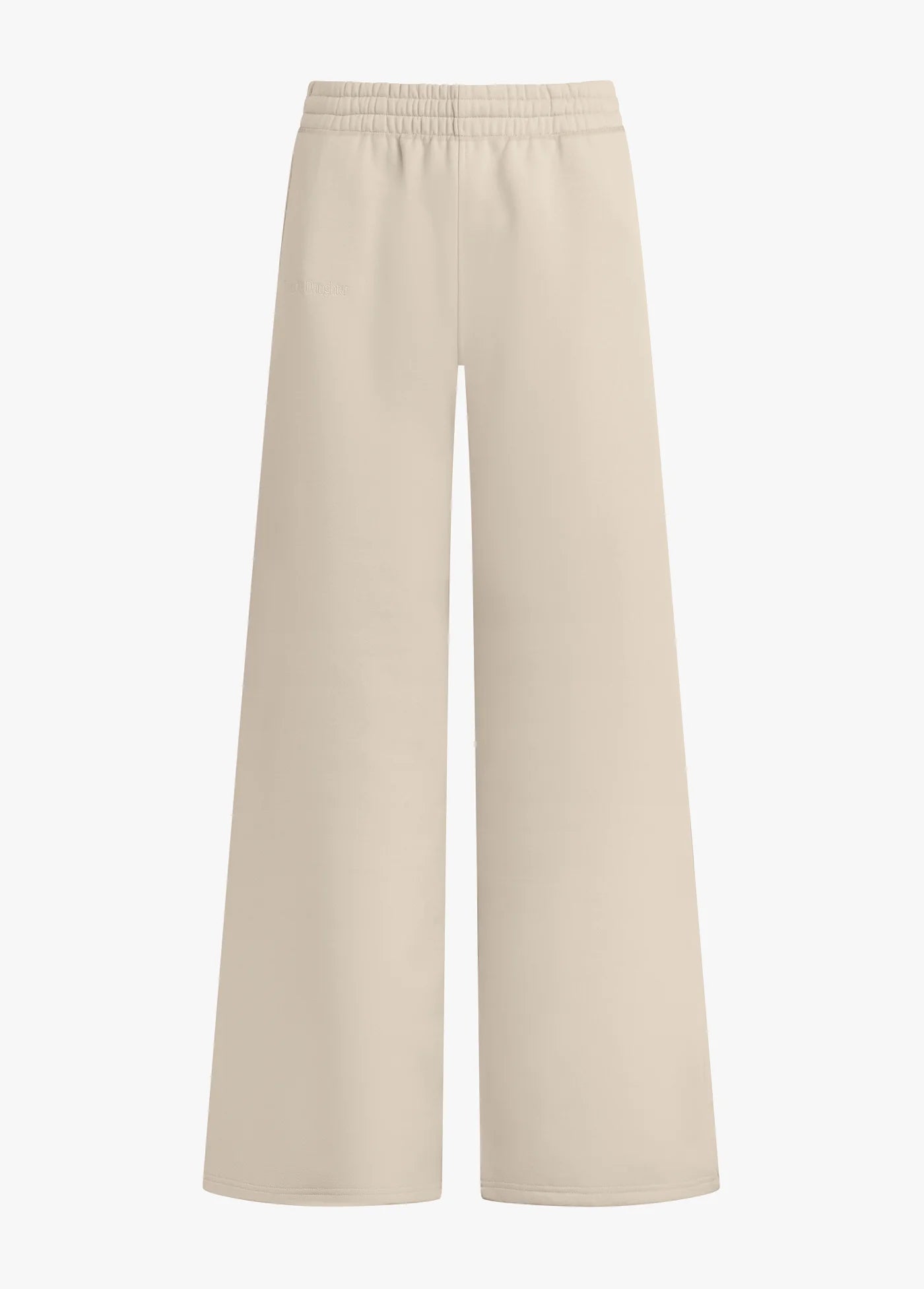 Favorite Daughter Embroidered Wide Leg in Soft Taupe