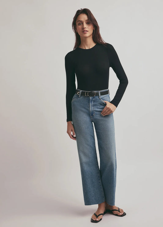 Favourite Daughter The Jordan Belt Black Nickel