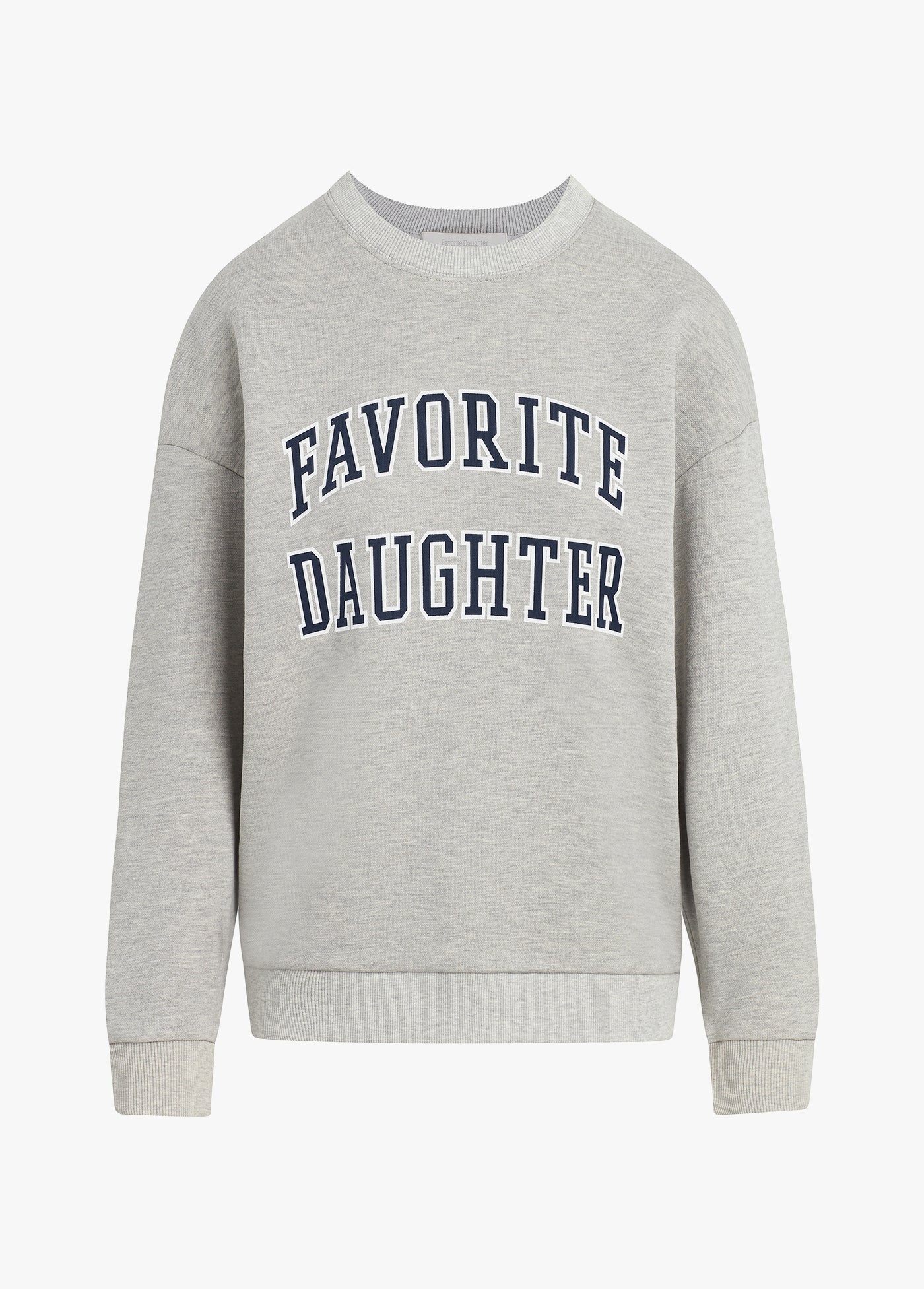 Favorite daughter Collegiate Sweatshirt in Heather Grey
