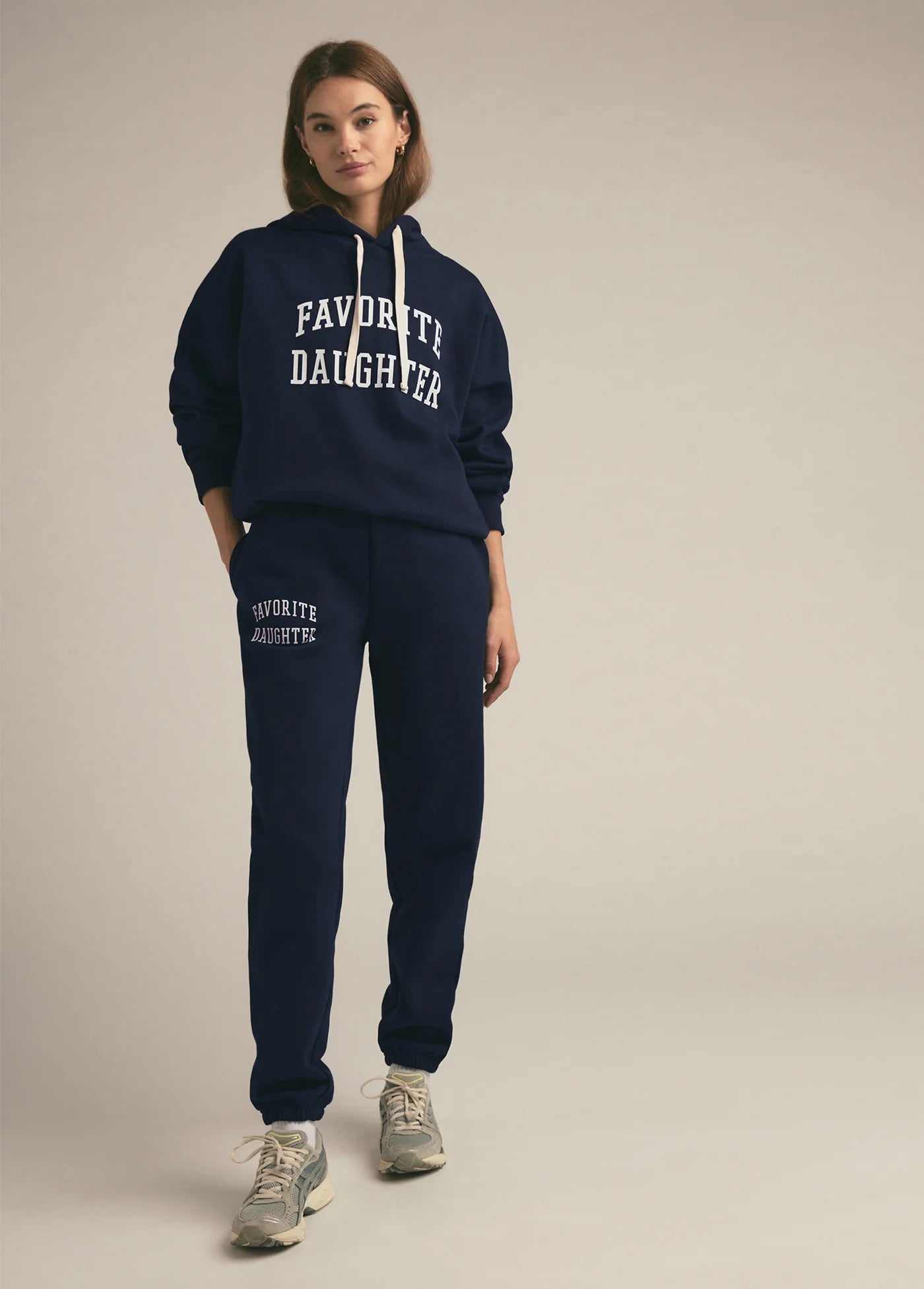 Favorite Daughter The Collegiate Jogger Navy