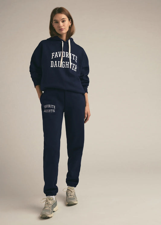 Favorite Daughter The Collegiate Jogger Navy