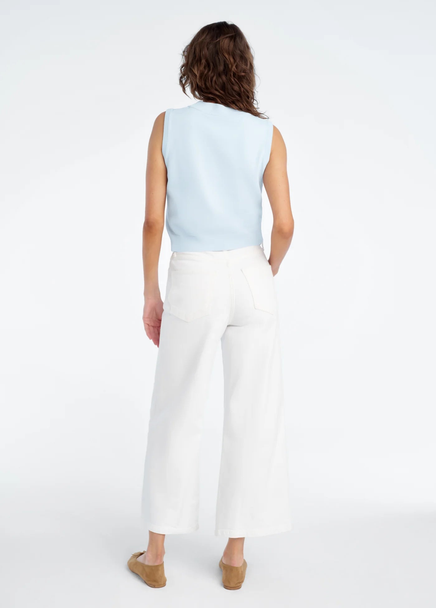 Favorite Daughter The Cecilia Tank in Sky Blue