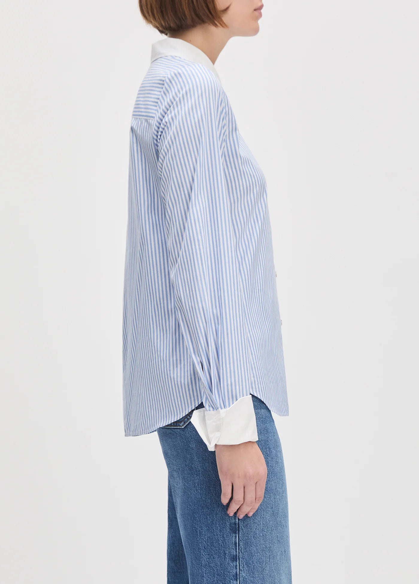 Favorite Daughter Cuffed Statement Shirt