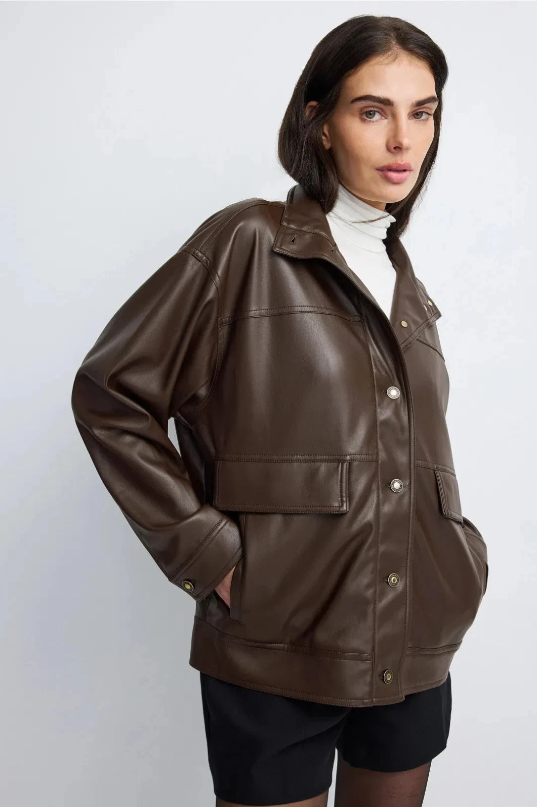 Favorite Daughter Margot Jacket in Espresso