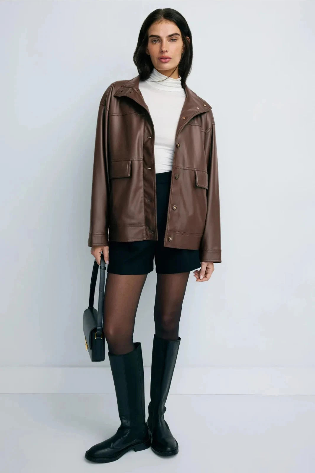 Favorite Daughter Margot Jacket in Espresso