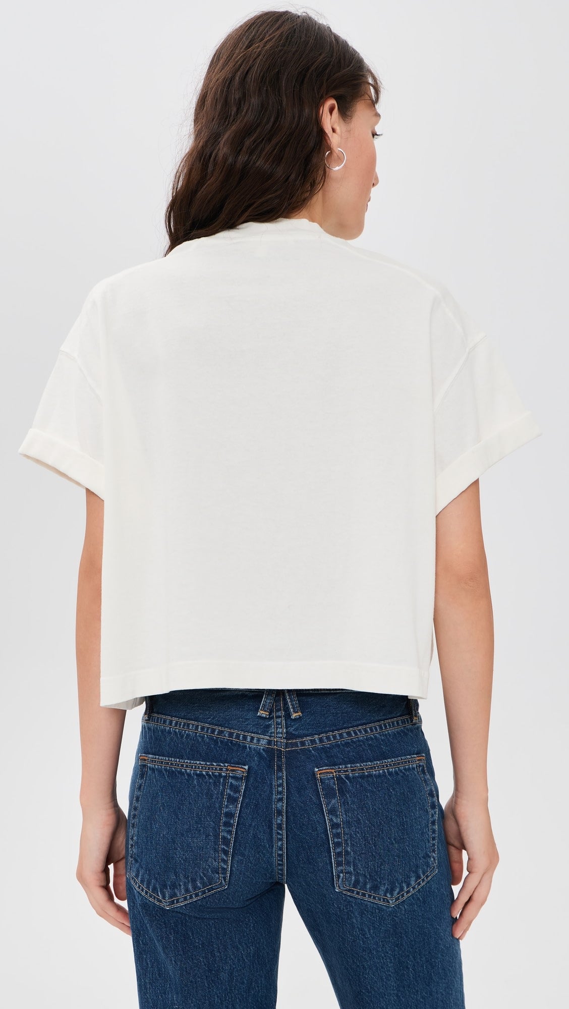 SLVRLAKE Beach Tee in Natural White