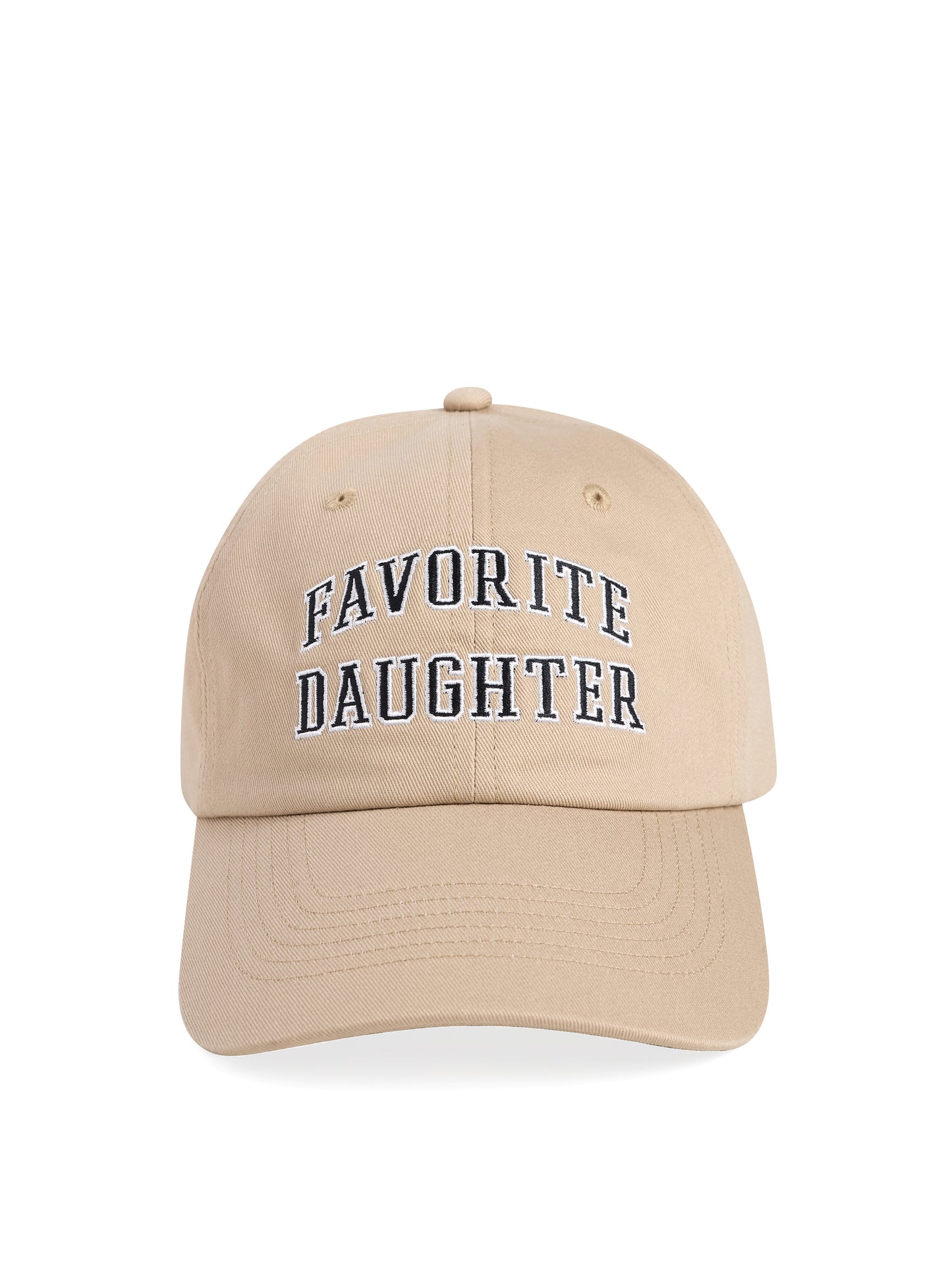 Favorite Daughter Collegiate Logo Cap in Oatmeal