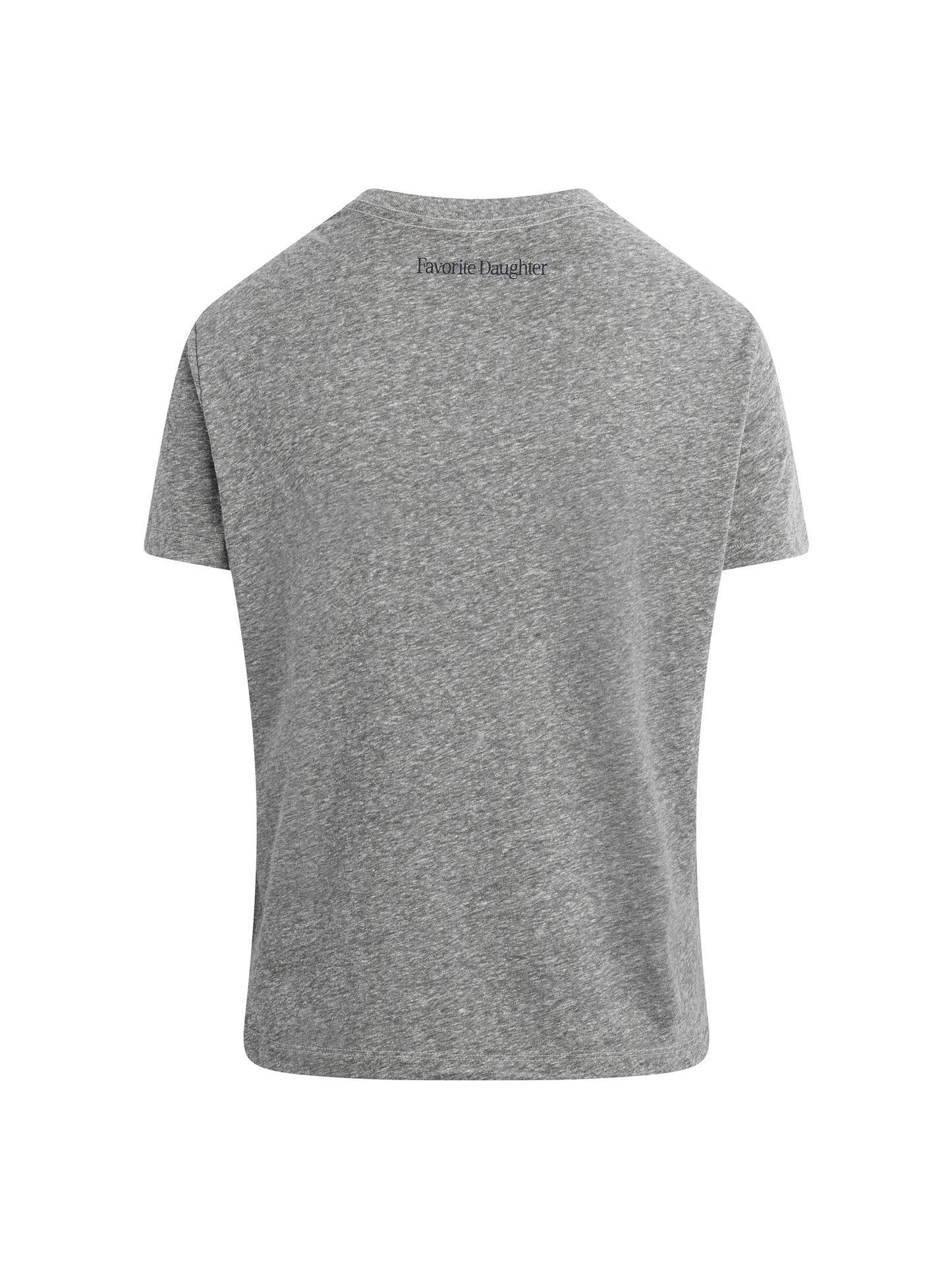 Favorite Daughter Boy Mom Tee in Heather Grey/Navy