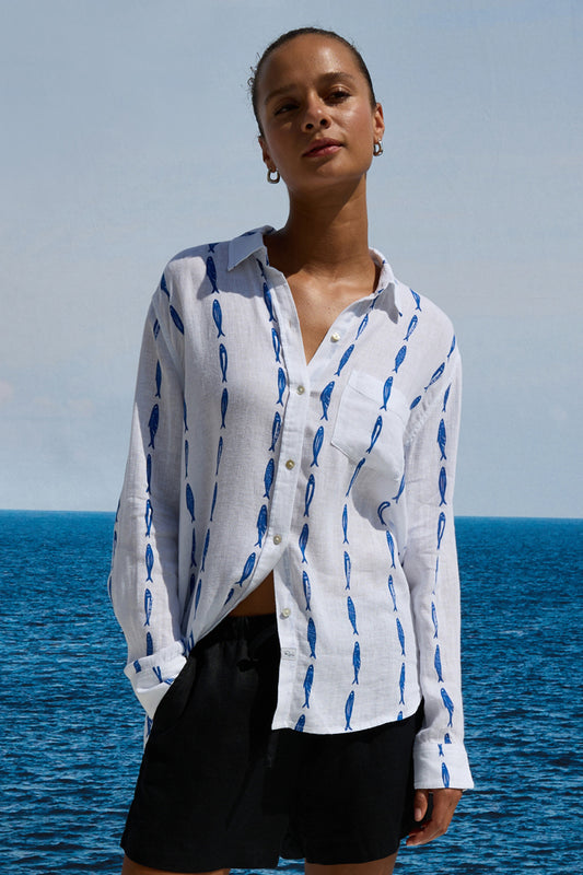 Rails Charli Shirt in Sardines